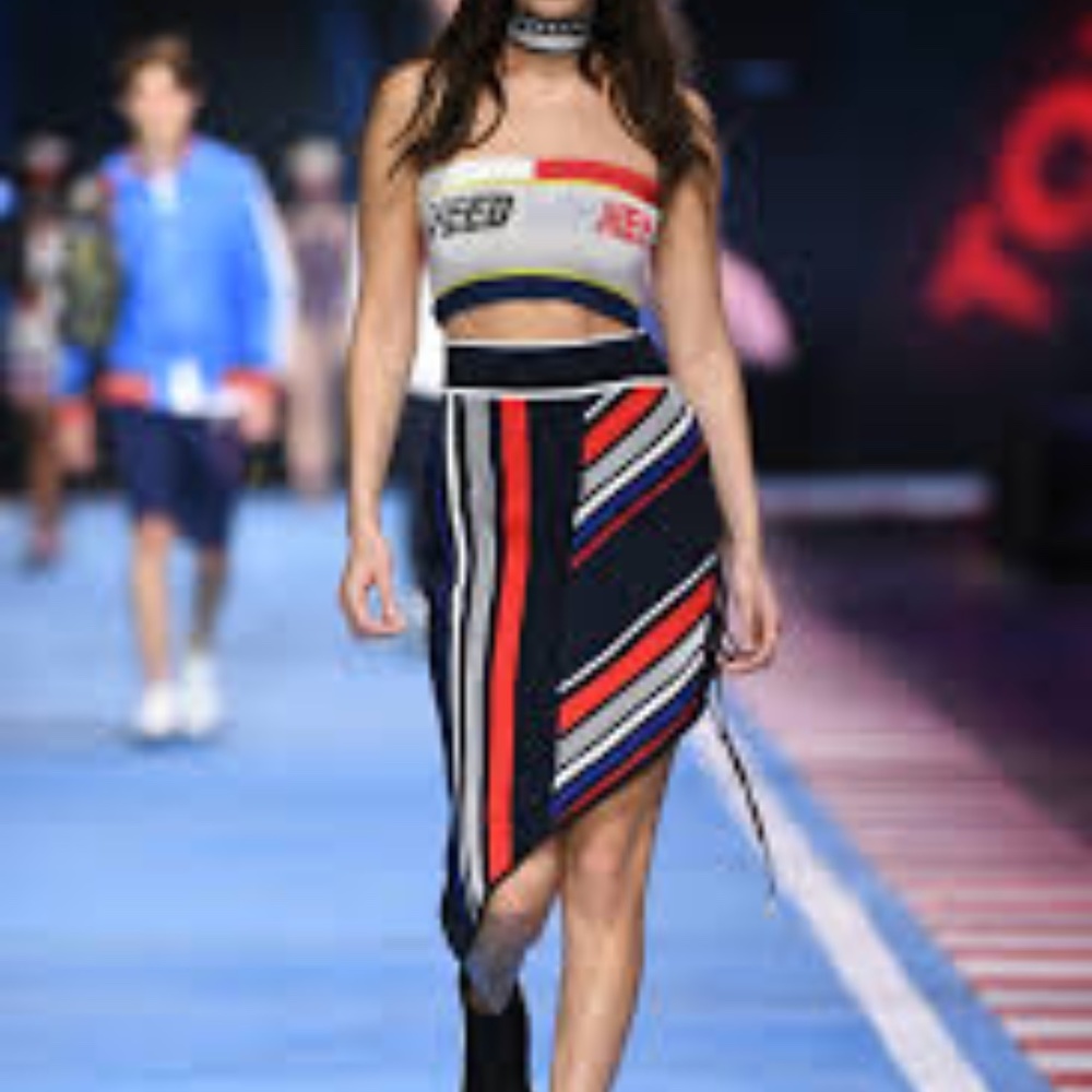 Tommy Hilfiger Speed Winner Intarsia Bandeau Top